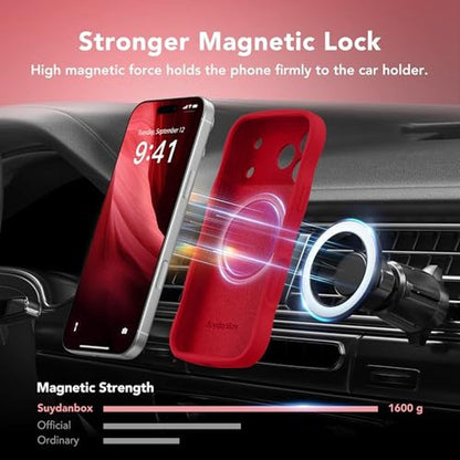 iPhone Case: SuydanBox Magnetic iPhone 17 Pro Max Case Full – Close-up Detail