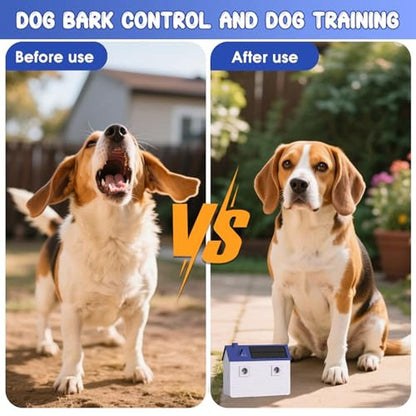 Dog Barking Deterrent: Ultrasonic Anti Barking Device for – Side View