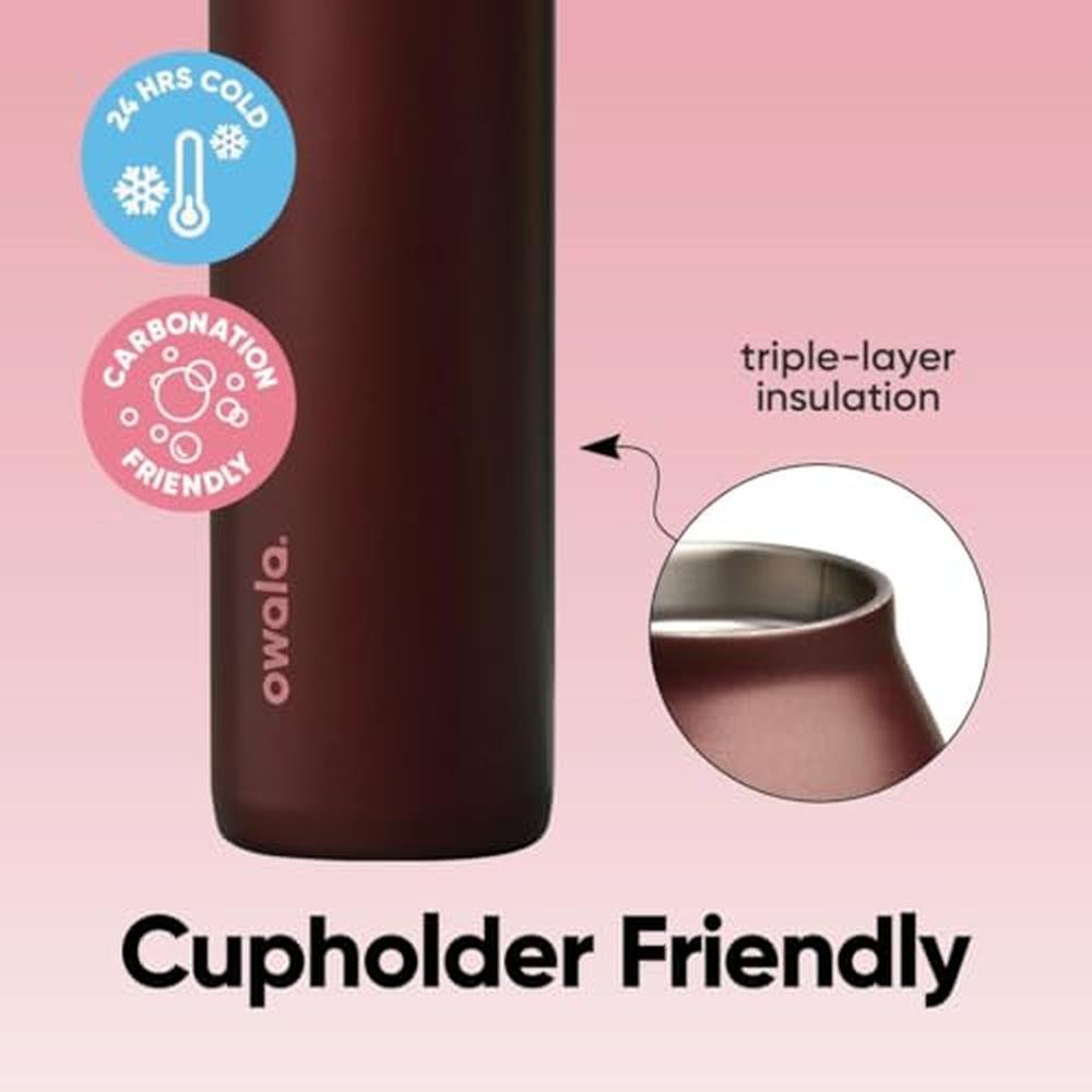 Owala FreeSip Twist: Insulated Stainless Steel Water Bottle – In Use