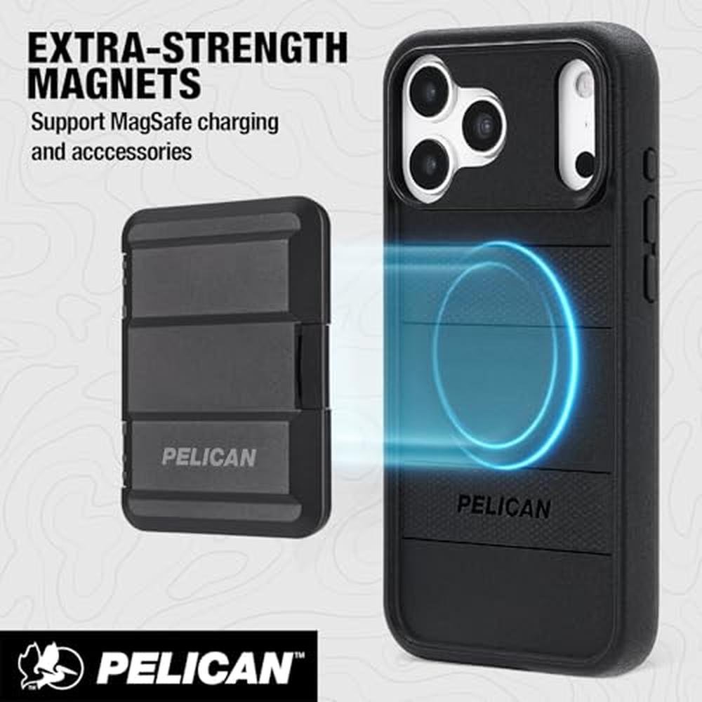 iPhone Case: Pelican Protector iPhone 17 Pro Max Rugged – In Use