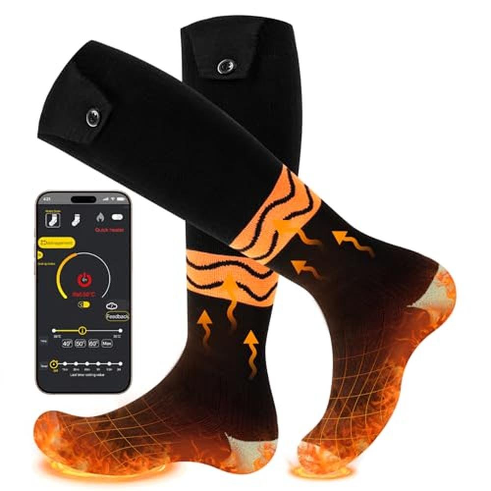 Heated Socks for Men and Women – Front View