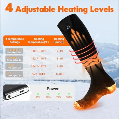 Heated Socks for Men and Women – Close-up Detail