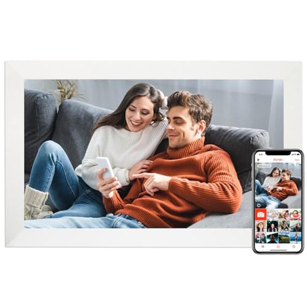 Digital Frame: Frameo 15.6 Inch WiFi Digital Picture Frame – Front View