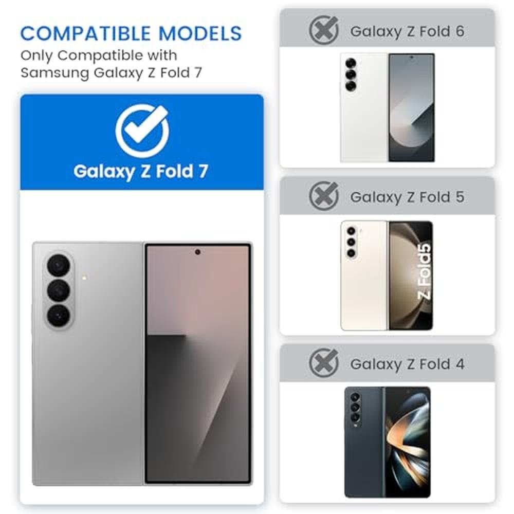 Fold Case: VEGO Galaxy Z Fold 7 Slim Magnetic Protective – Side View