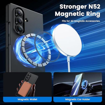 Fold Case: VEGO Galaxy Z Fold 7 Slim Magnetic Protective – Close-up Detail