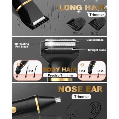 Premium Beard Trimmers for Men – Side View