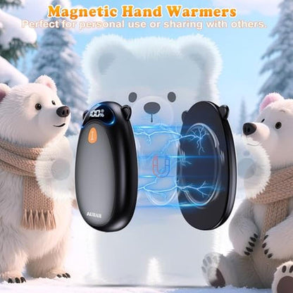 Hand Warmers: AUIIAH Rechargeable with LED Display Magnetic – Packaging