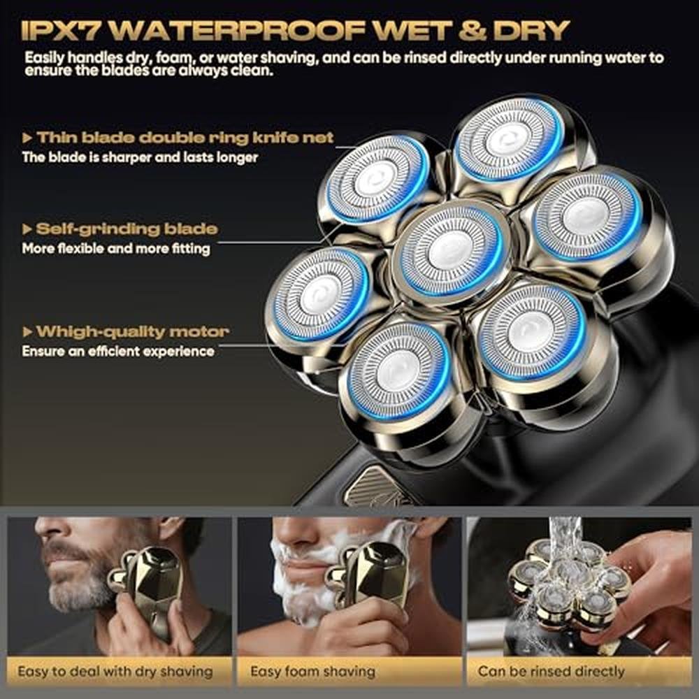 Electric Shaver for Women & Men – In Use