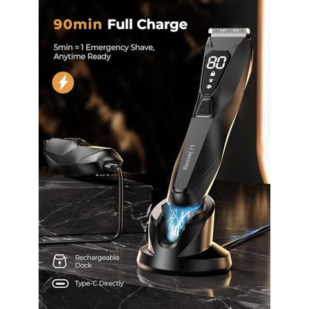 Premium Electric Trimmer for Men – Close-up Detail
