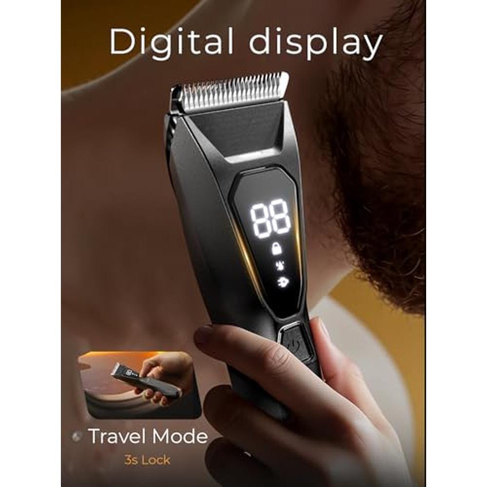 Premium Electric Trimmer for Men – In Use