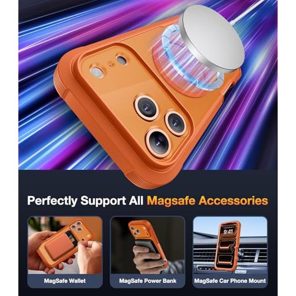 Diaclara Magnetic: iPhone 17 Pro Max Case Full Body Bumper – Packaging