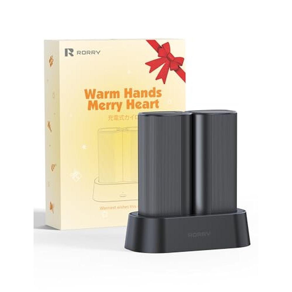 Hand Rorry: RORRY Rechargeable Hand Warmers 10000mAh 360 – Front View