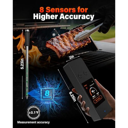 Bluetooth Thermometer: Premium Wireless Meat Thermometer – Packaging