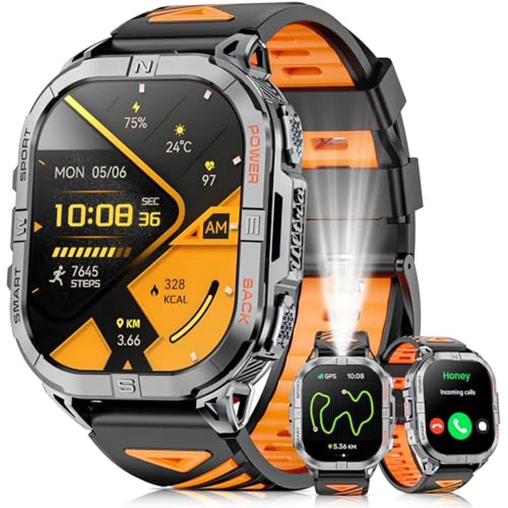 Joautrial Military Smart Watch – Front View