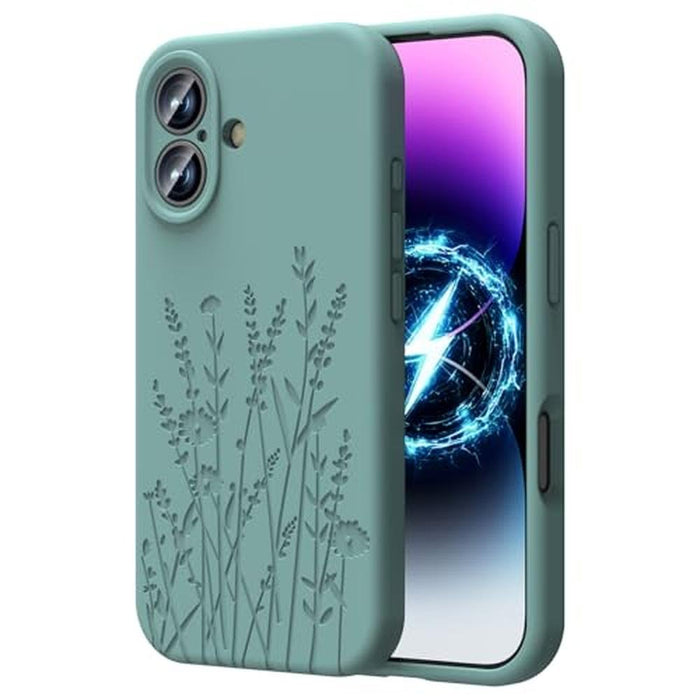 Case Compatible: OAOA Magnetic Engraved Case for iPhone 17 – Front View
