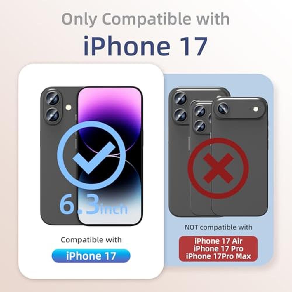Case Compatible: OAOA Magnetic Engraved Case for iPhone 17 – Close-up Detail