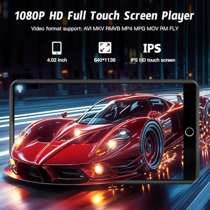 Android MP3 Player: 160GB Android 13 with Bluetooth and WiFi – In Use