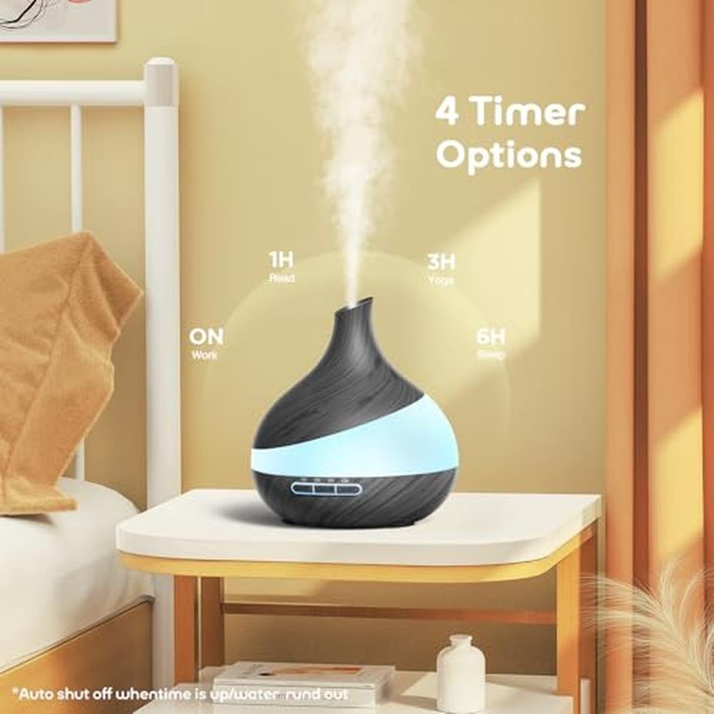 Height Diffuser: HJTHJT 500ML Essential Oil Diffuser with – Packaging