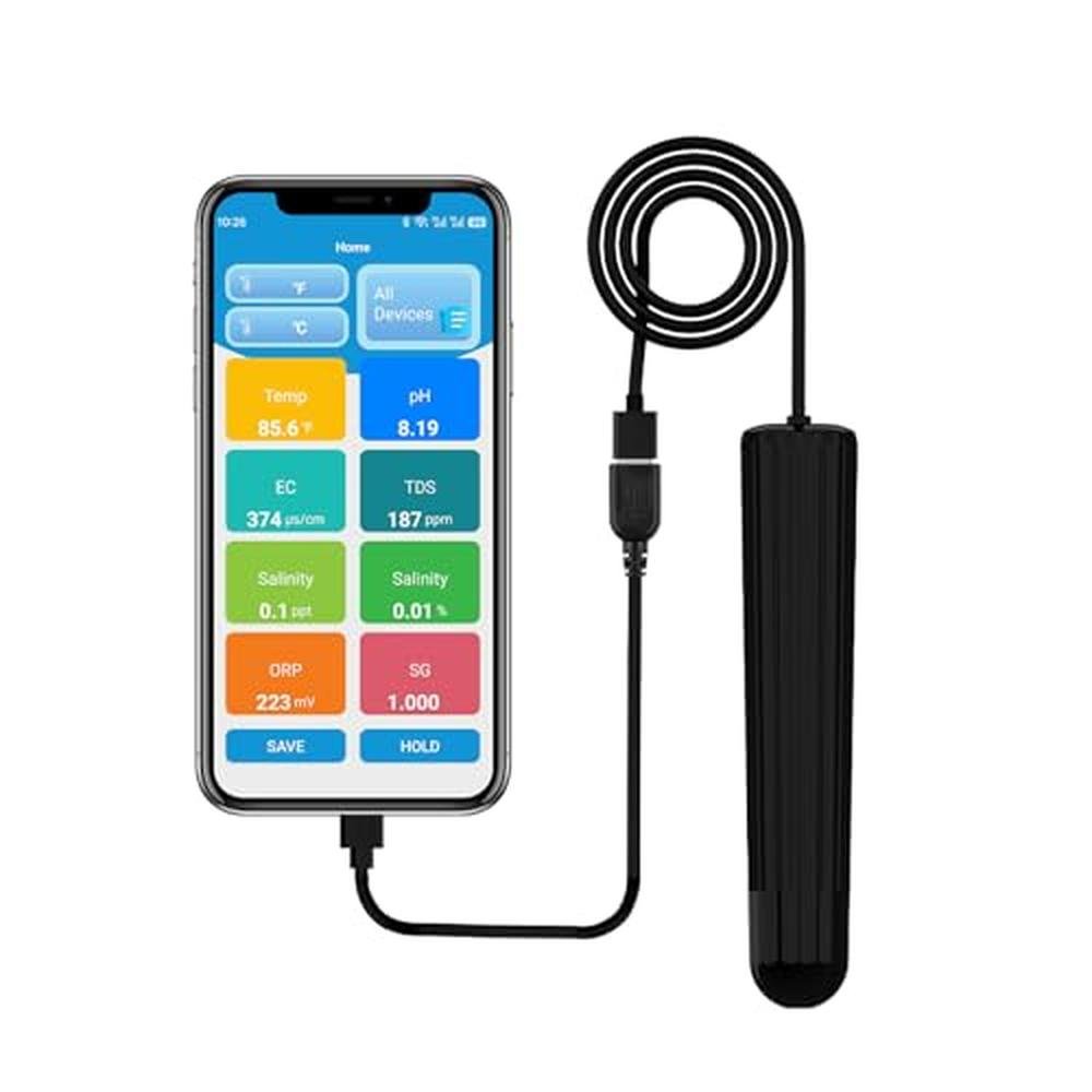 7-in-1 Smart Water Tester for Home – Front View