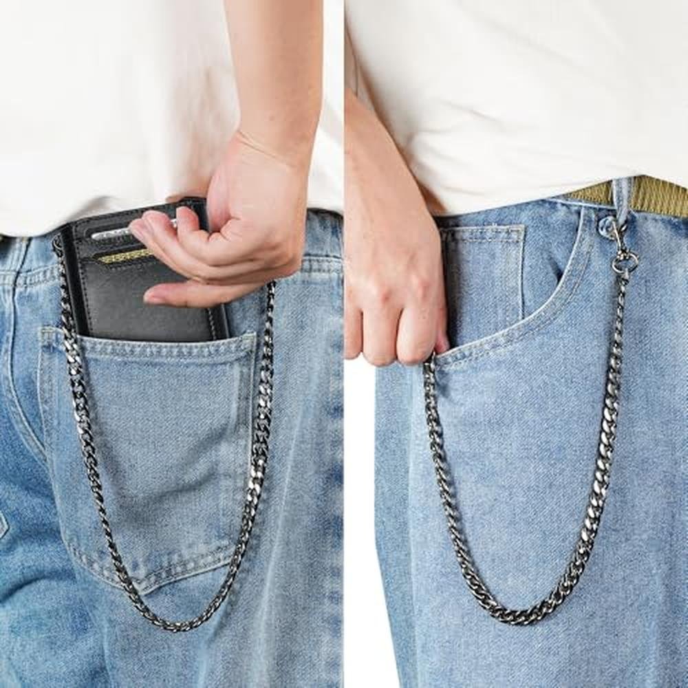 furid Genuine Leather Wallet Chains for Men: Wallet Chain – Packaging