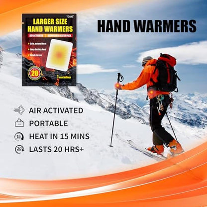 Hand Warmers: Disposable 20 Pack – In Use