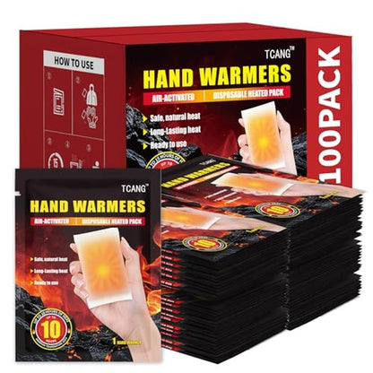 Hand Warmers: Premium Long Lasting Air Activated Warmers – Front View