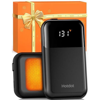 Hand Warmers: Hotdot Rechargeable 2-Pack 4-Heat Levels – Front View