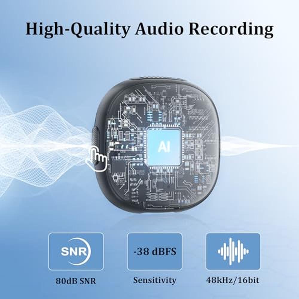 BBMars AI Noise Mini Cancelling Wireless Lavalier Microphone – Packaging