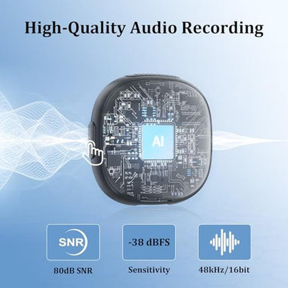 BBMars AI Noise Mini Cancelling Wireless Lavalier Microphone – Packaging