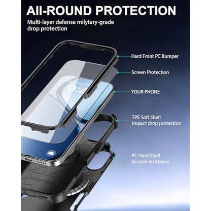 iPhone HayyaCase: HayyaCase for iPhone 17 Heavy Duty – Side View