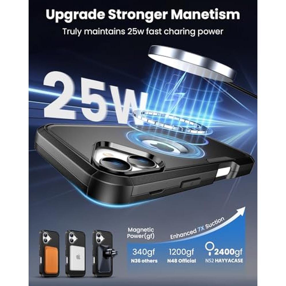 iPhone HayyaCase: HayyaCase for iPhone 17 Heavy Duty – Close-up Detail