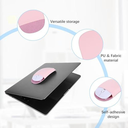 Elevate Your Workspace with GENZYRE Wireless Mouse Holder – Close-up Detail