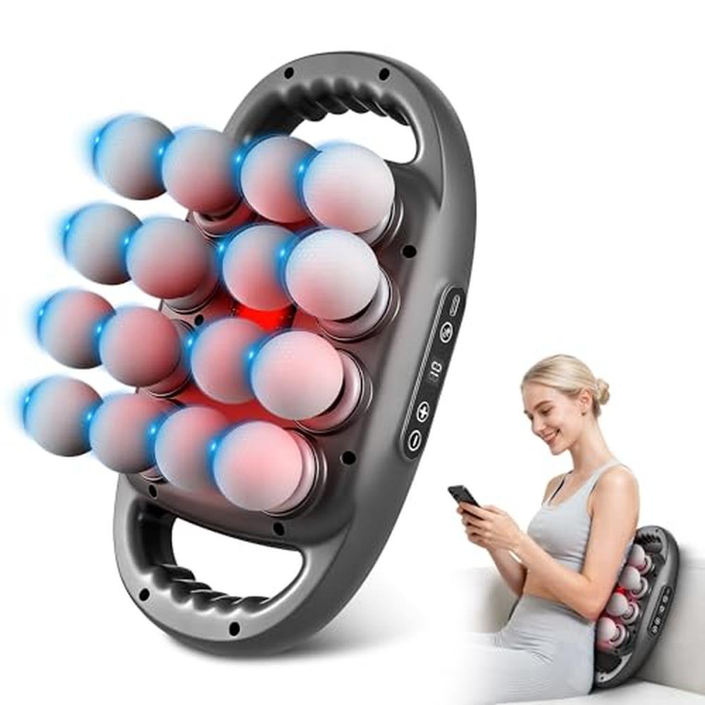 Massage Gun: Kocuno 16-Head Deep Tissue Massager – Front View