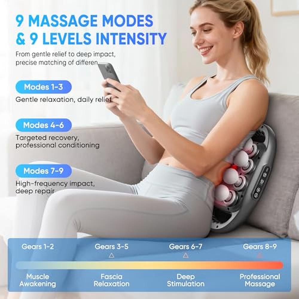 Massage Gun: Kocuno 16-Head Deep Tissue Massager – Packaging