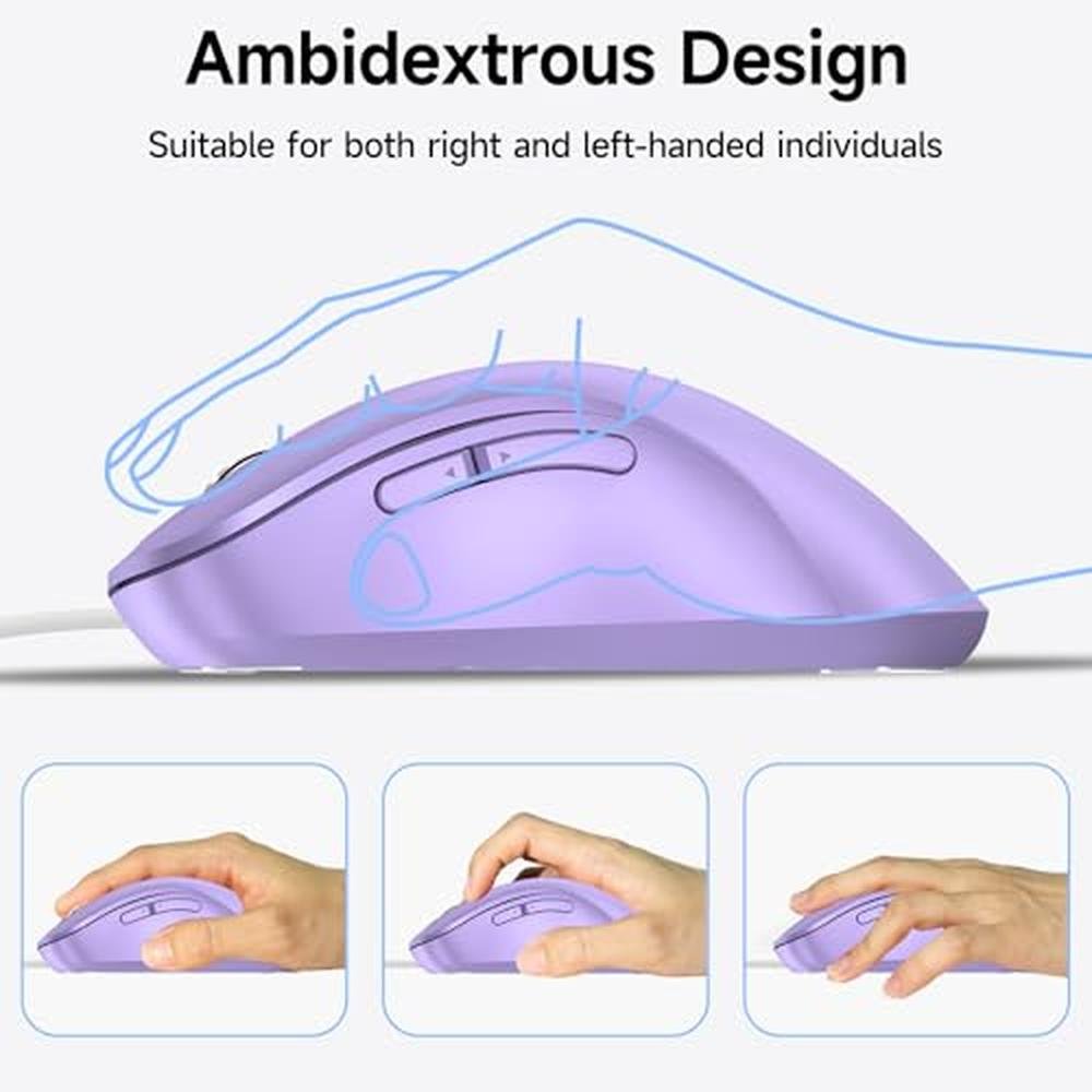 Premium Computer Mouse: memzuoix Wireless 1400 DPI Optical – Packaging