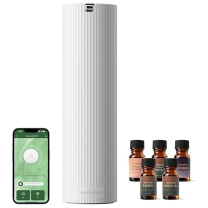 Premium Waterless Essential Oil Diffuser Starter Kit for – Front View