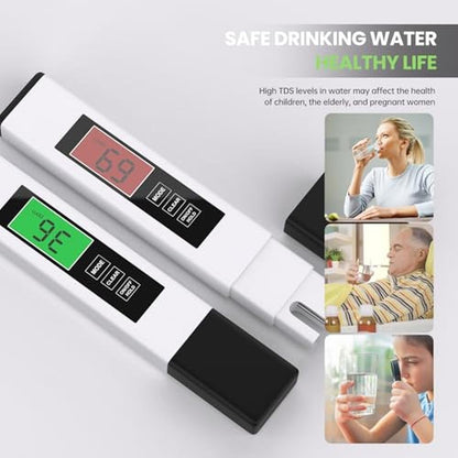 Water TDS Tester 4-in-1 Digital Water Quality Monitor – Packaging
