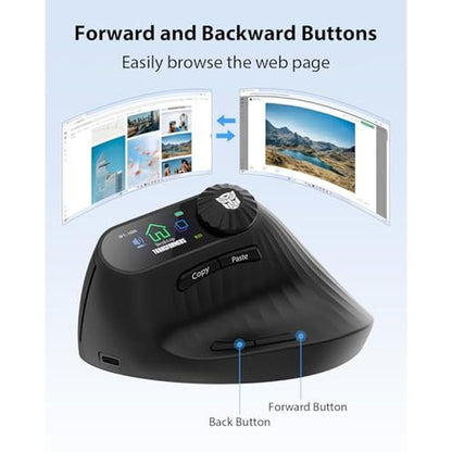 Vertical Ergonomic Mice: Premium Transformers Wireless – In Use