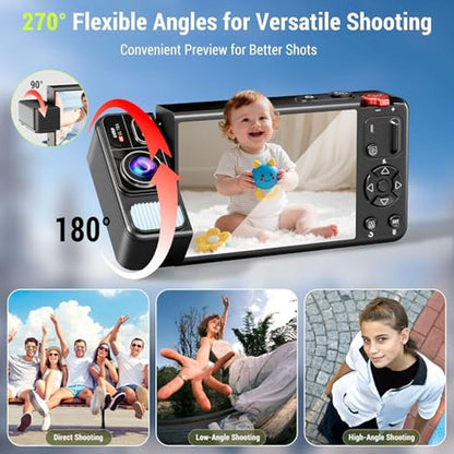 Premium 4K Digital Cameras for Photography and Vlogging – Close-up Detail