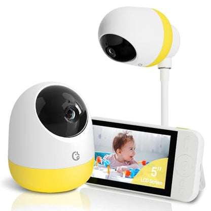 Premium Baby Monitoring: Ellie Pro Baby Monitor with Camera – Front View