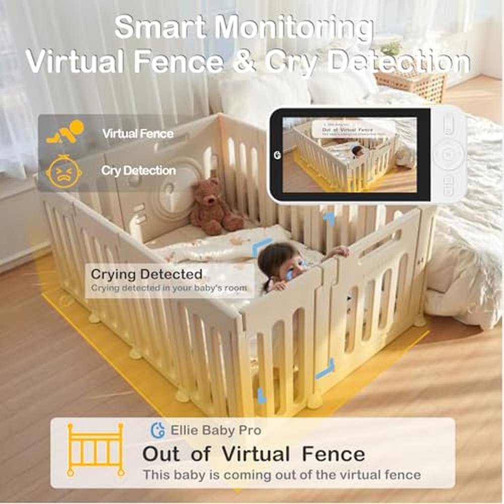 Premium Baby Monitoring: Ellie Pro Baby Monitor with Camera – Packaging