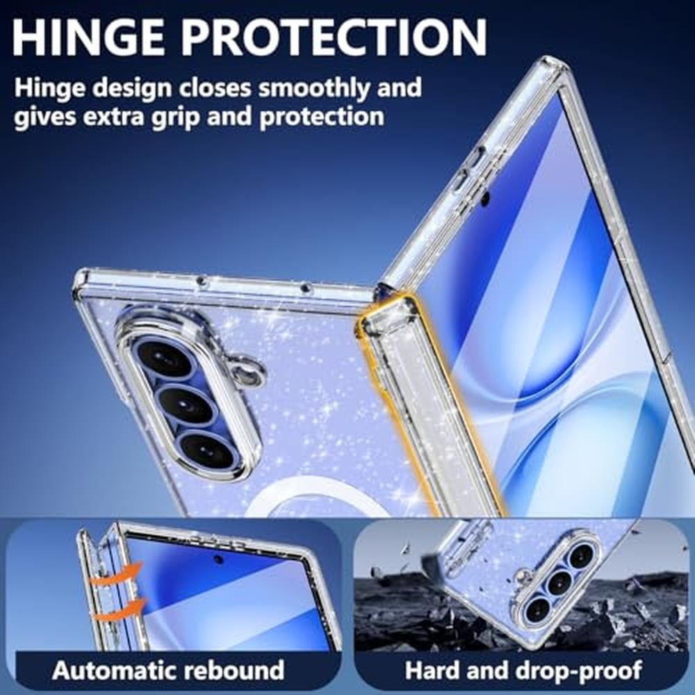 Galaxy Fold 7 Case: Meshine Magnetic Hard Case – In Use