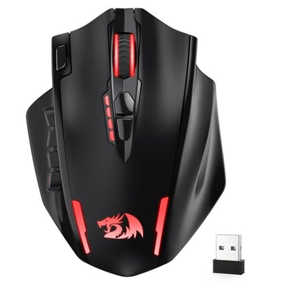 Premium Gaming Experience: Redragon M913 MAX Wireless MMO – Front View