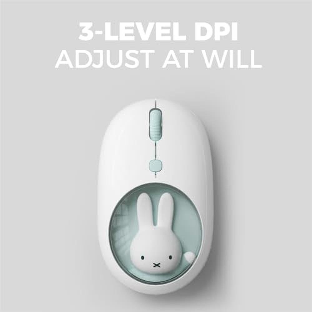 Elevate Your Productivity with the Miffy Dual Mode Wireless – Side View