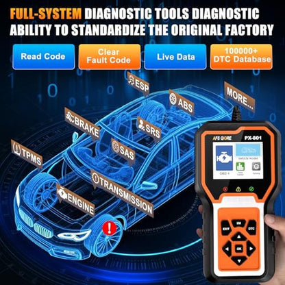OBD2 Scanner Check Engine Light Car Code Reader Clear Error – Packaging