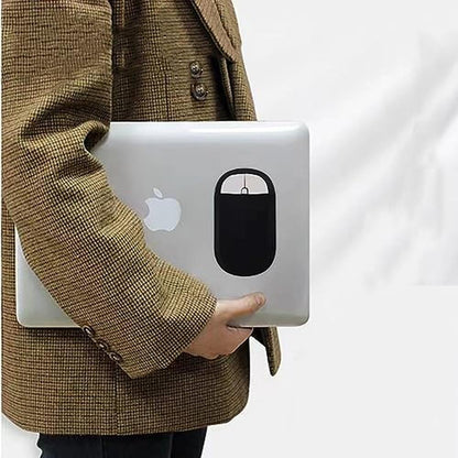 Wireless Mouse Storage: MGIMFU Universal Stick-On Pouch – In Use