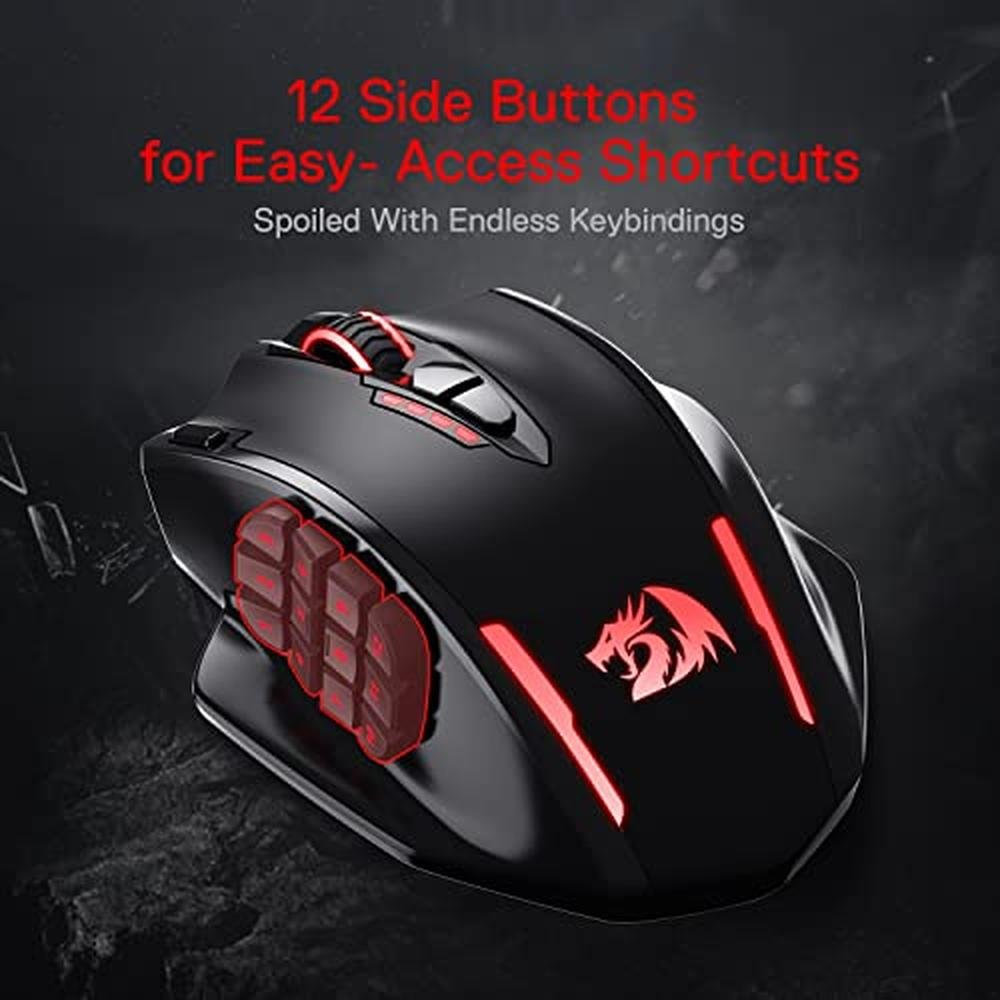 High-Performance Wireless Gaming Mouse – In Use