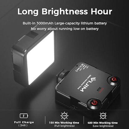 Light Video: VL-81 LED Video Light Portable Bi-Color – Additional Angle