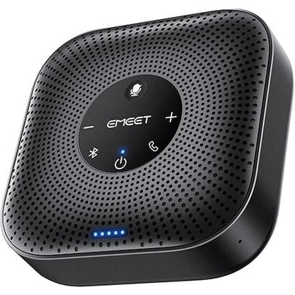 Speaker Conference: Emeet M0 Plus 4 AI Mics 360 Voice – Back View