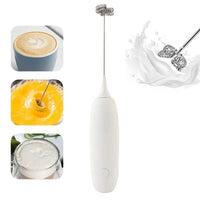 Electric Handheld Milk Frother: Kitchen Blender Tool